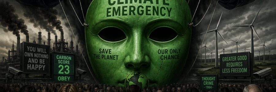 Environmentalism the mask of Marxism